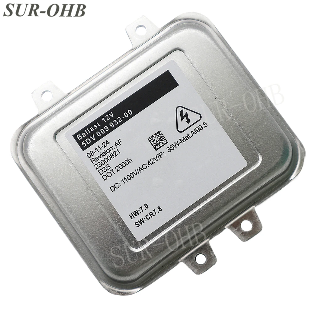 SUR OEM NEW Xenon Ballast 5DV009932-00 for Car Porsche Cayenne D3s