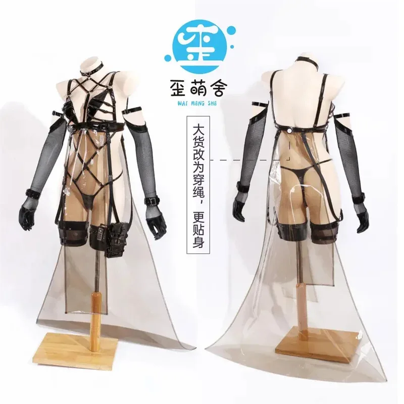 DY20NIKKE The Goddess of Victory Mihara Cosplay Costumes for Women Mihara Combat Costume Halloween Women Party Dress Outfit25