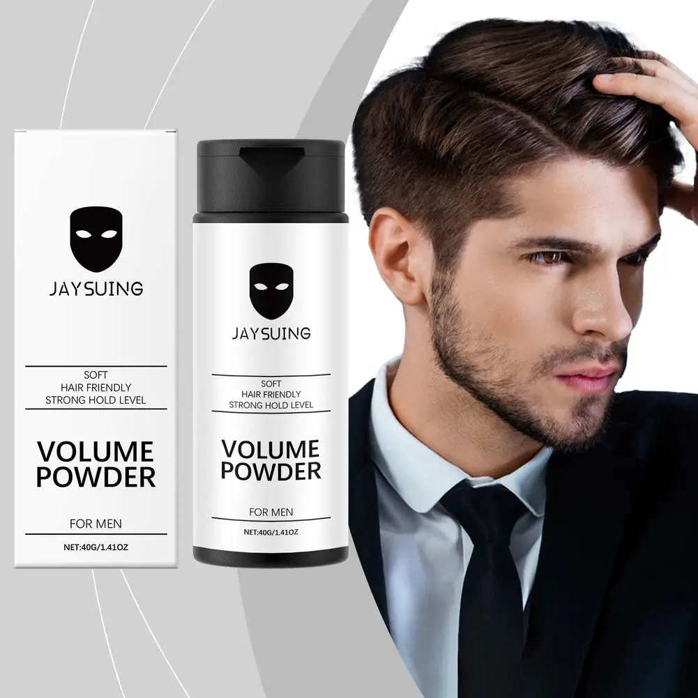 مسحوق تصفيف الشعر، مسحوق منتفخ غير لامع، سهل الاستخدام للأشخاص الكسالى، جمجمة عالية، تحكم في الزيت، مناسب للرجال والنساء