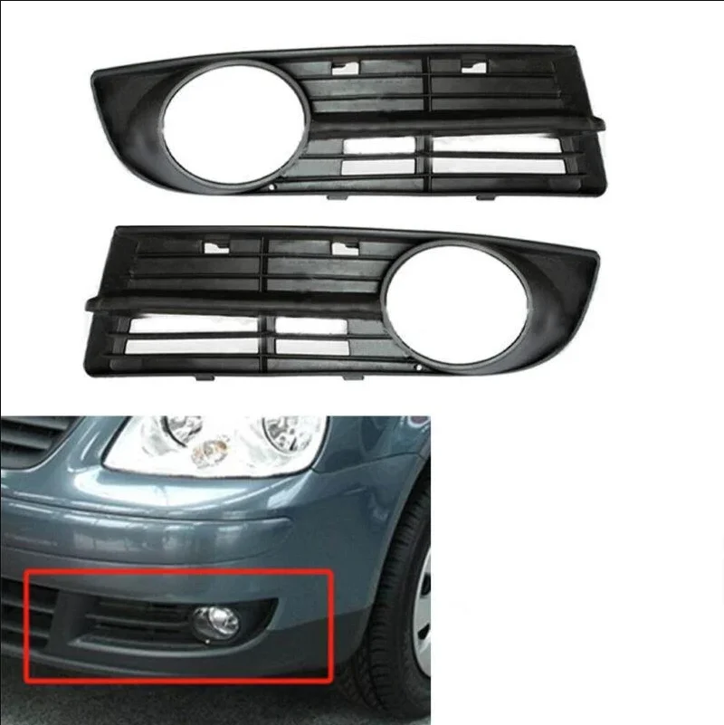 

1T0853665A 1T0853666A FOR VW Caddy Life 2004-2010 For Touran(1T) 2004 - 2006(Pre-Facelift) Front Bumper Fog Light Grille