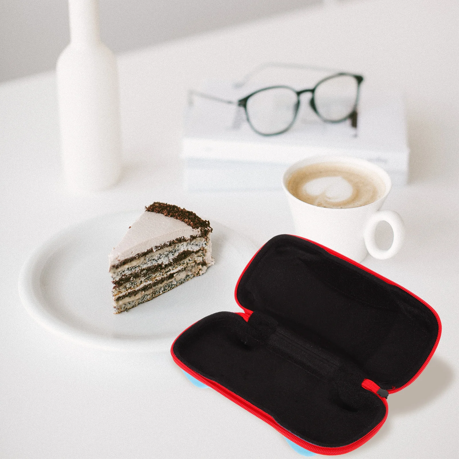 

Cute Glasses Storage Case Girls Eyeglasses Multicolor Car Shaped Holder 1 Child
