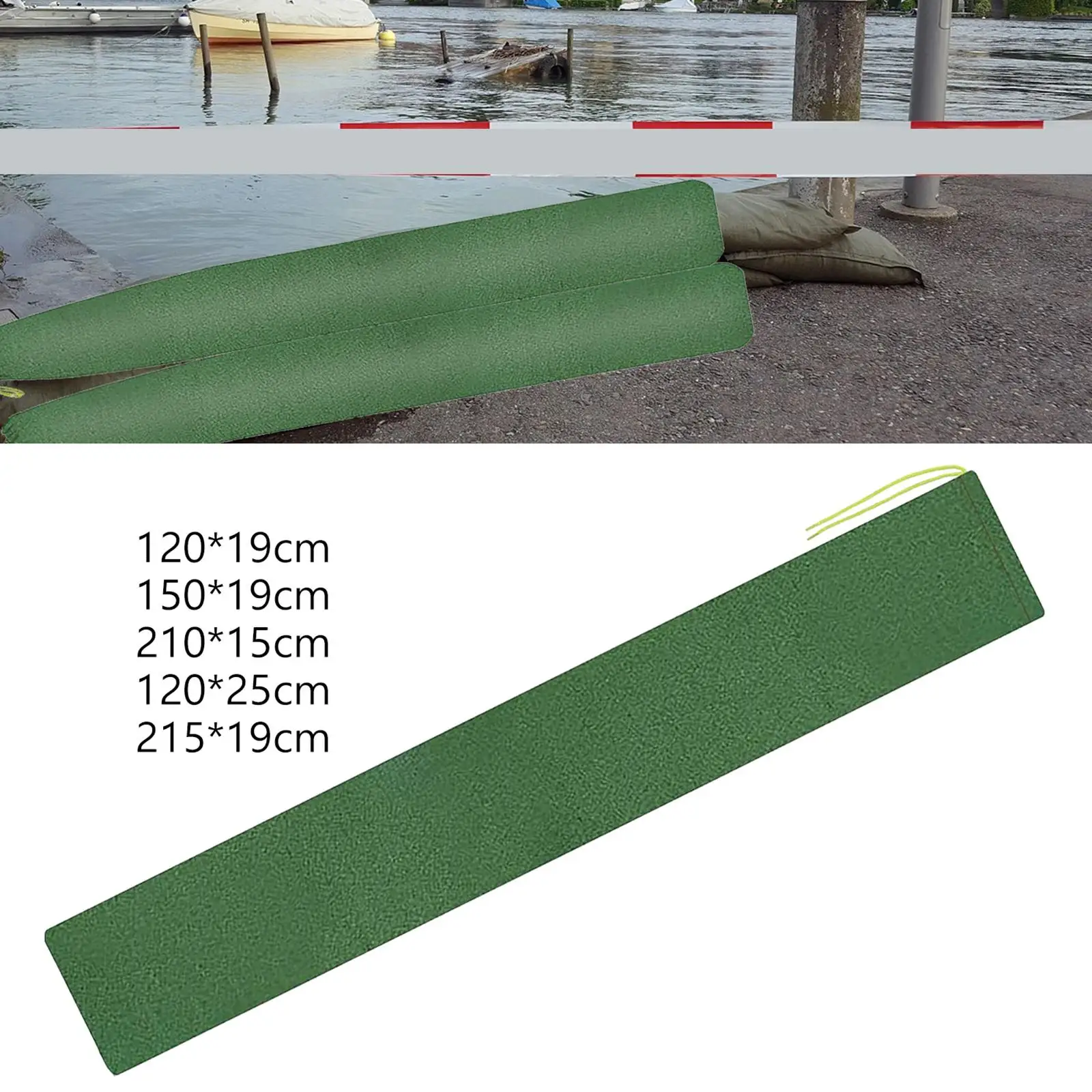 Flood Control Sandbag Long Flood Water Barriers Flooding Control Flooding Flooding Sand Bags for Front Door Rain Protection