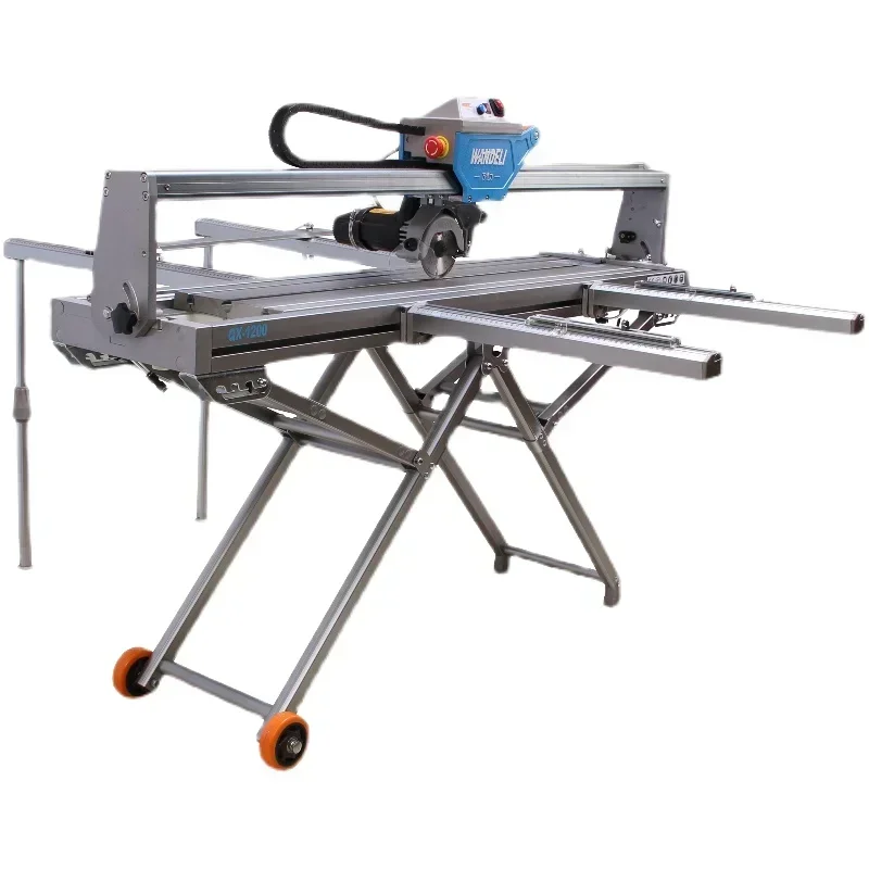 New Automatic Desktop Tile Cutting Machine Water Knife Stone Marble 45 Degrees Chamfered Slotted Edging Portable