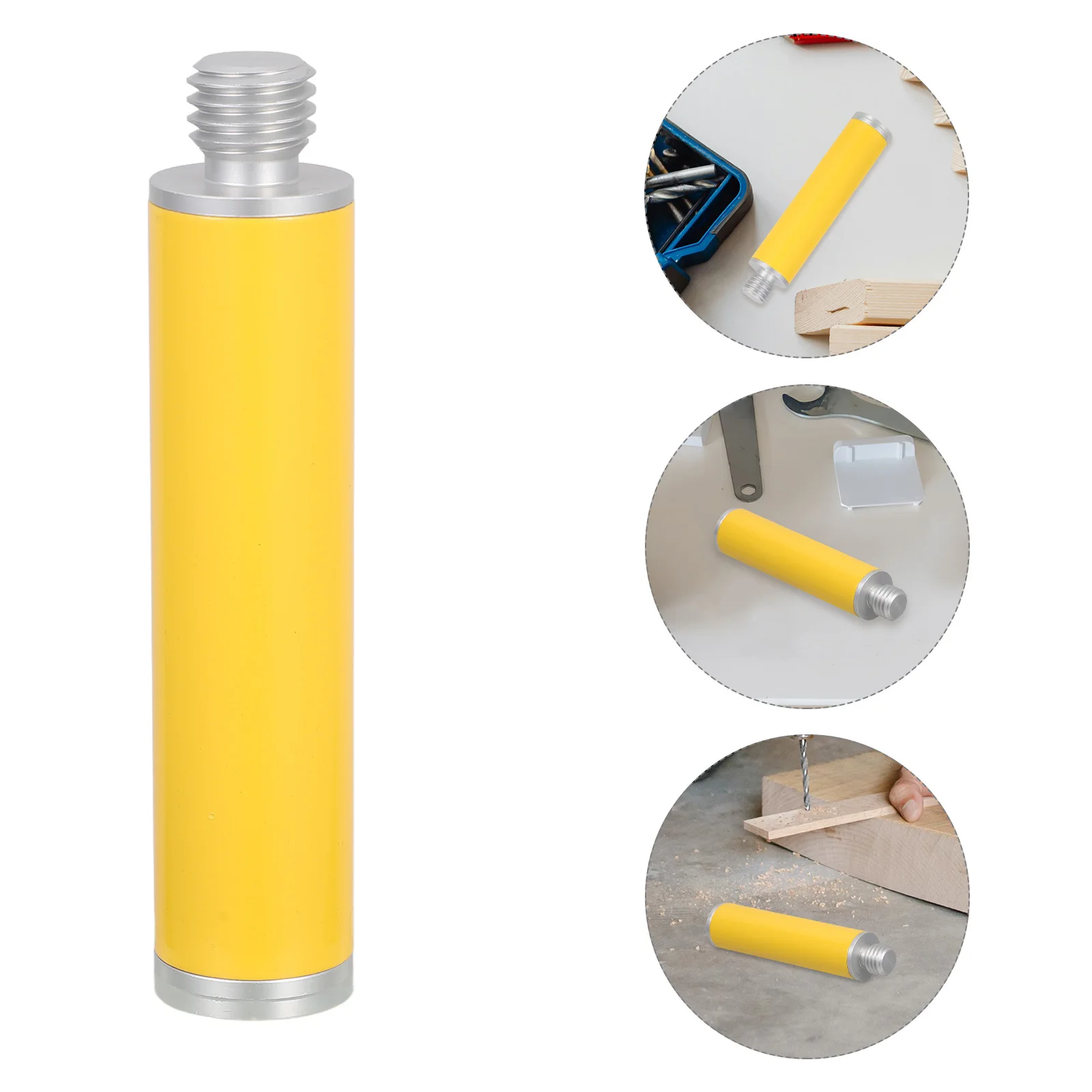 

Aluminum Alloy Rod 15Cm For Surveying Equipment Universal Threaded Pole Gps Antenna Mount Surveying Extension Parts Metal