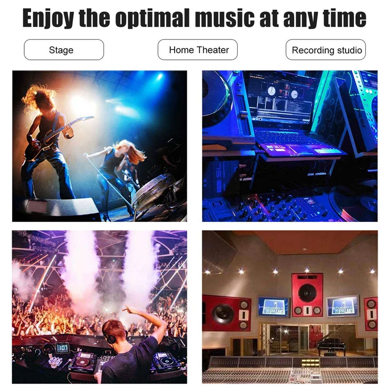 B47C Phantom Power Adapter Mikrofon System Audio Mixer Für Kondensator Mikrofon 48V XLR Mic Adapter 3,5 Mm