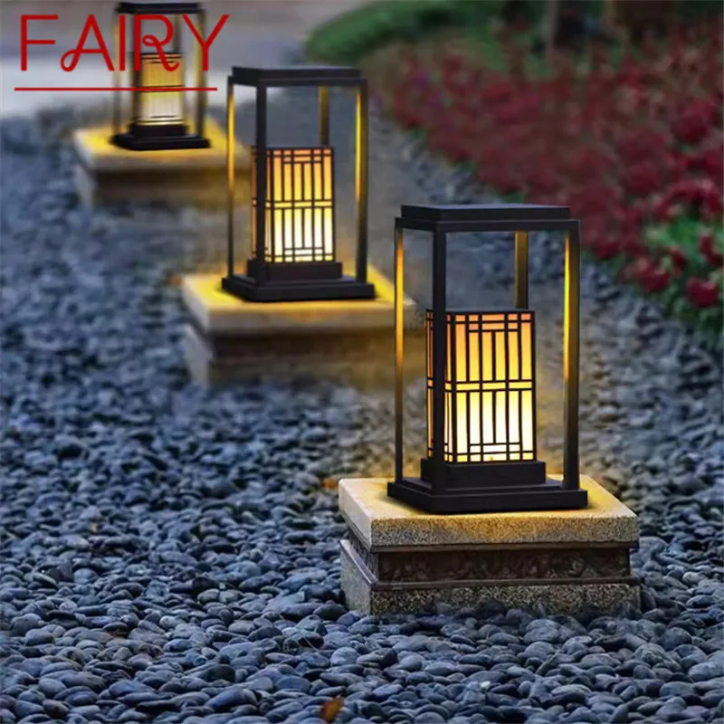 

FAIRY Outdoor Lawn Lamp Chinese Classical LED Portable Lighting Waterproof IP65 for Electricity Home Hotel Villa Garden Decor