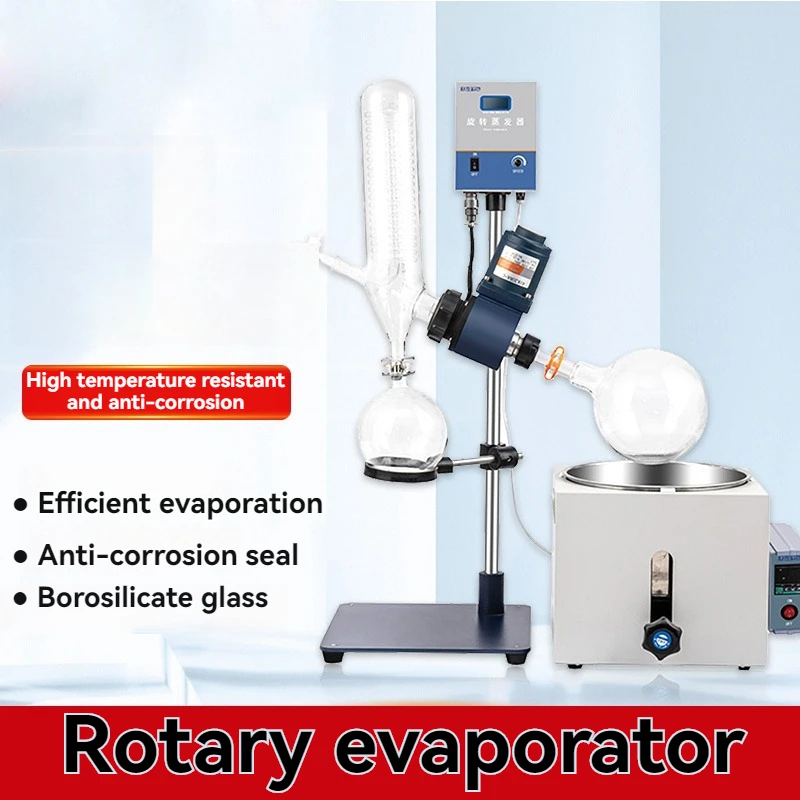 

Lab-scale Rotary Evaporator Rotavapor Glass Distillation System Electric Power Source New Condition Motor Core Laboratory