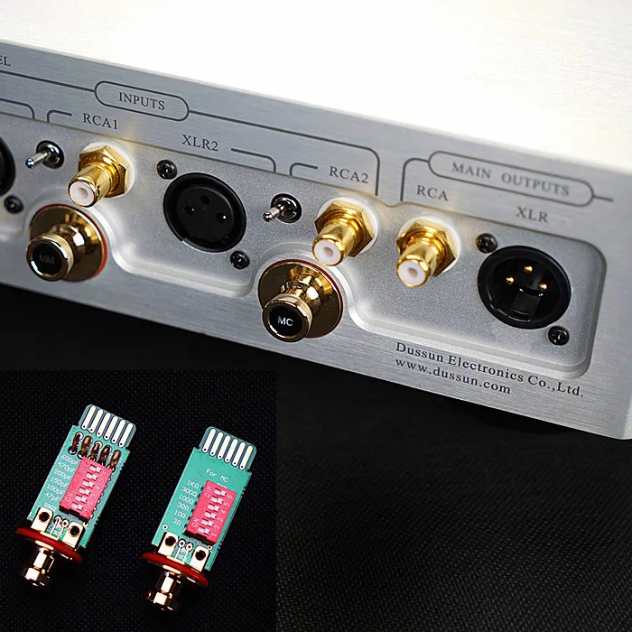 Tahap Referensi DUSSUN/Desson R50 MM/MC, Penguat Header, Magnetik Dinamis/Dinamis, Pemutaran Seimbang