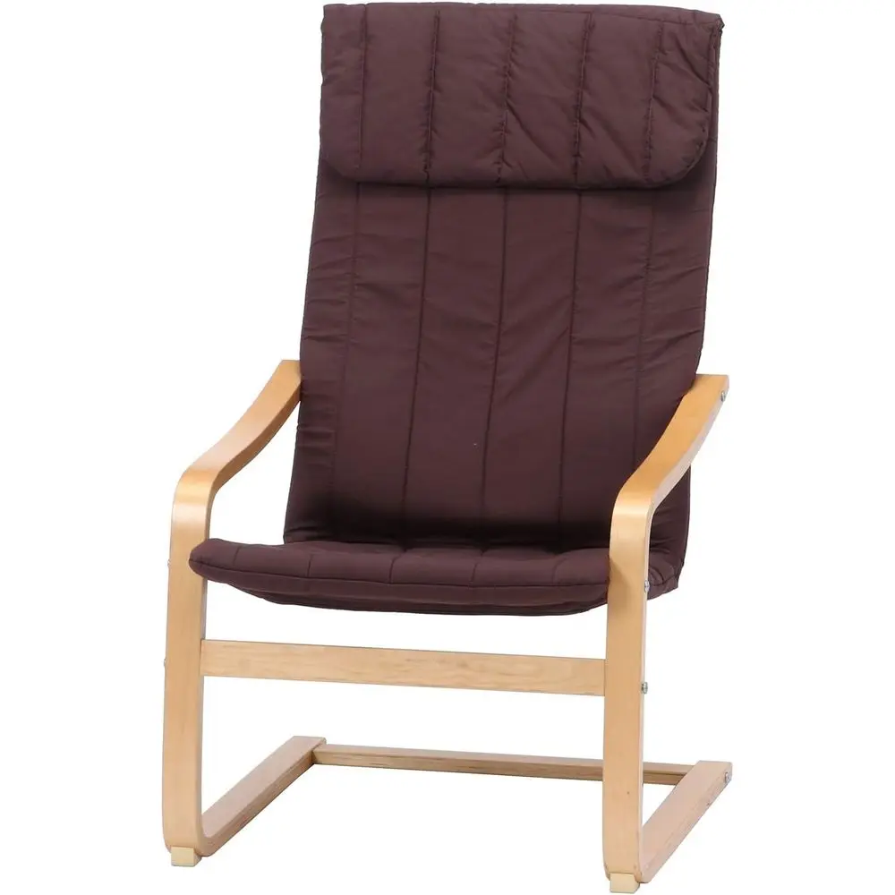 

1 Seater Relax Chair, Slim Design, Brown, Dimensions: 59x77x102 cm, Personal Comfort Chair