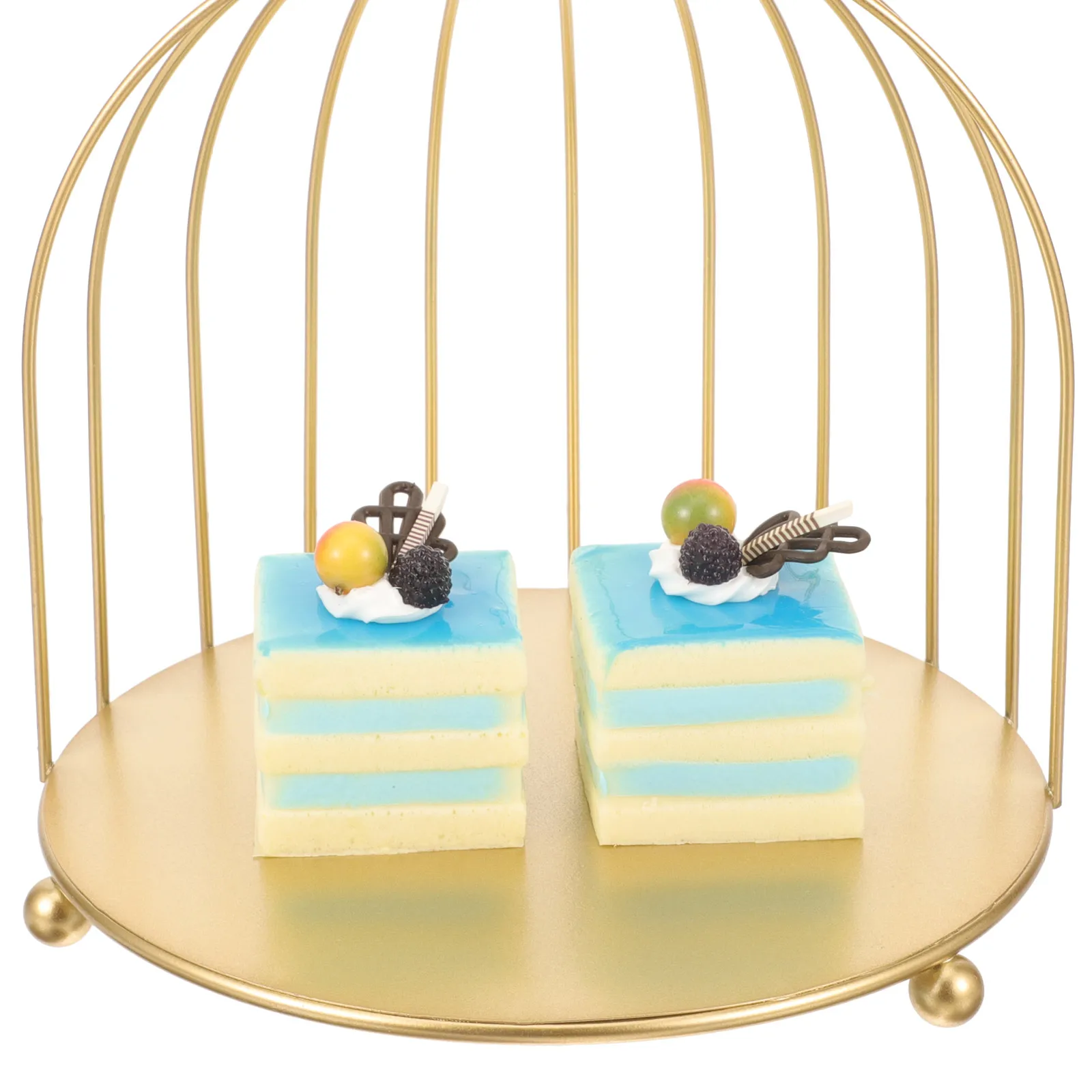 

Iron Cake Stand Large Capacity Dessert Serving Tray For Wedding Party Banquet Pastry Display Fruit Plate Housewarming Gift Cake