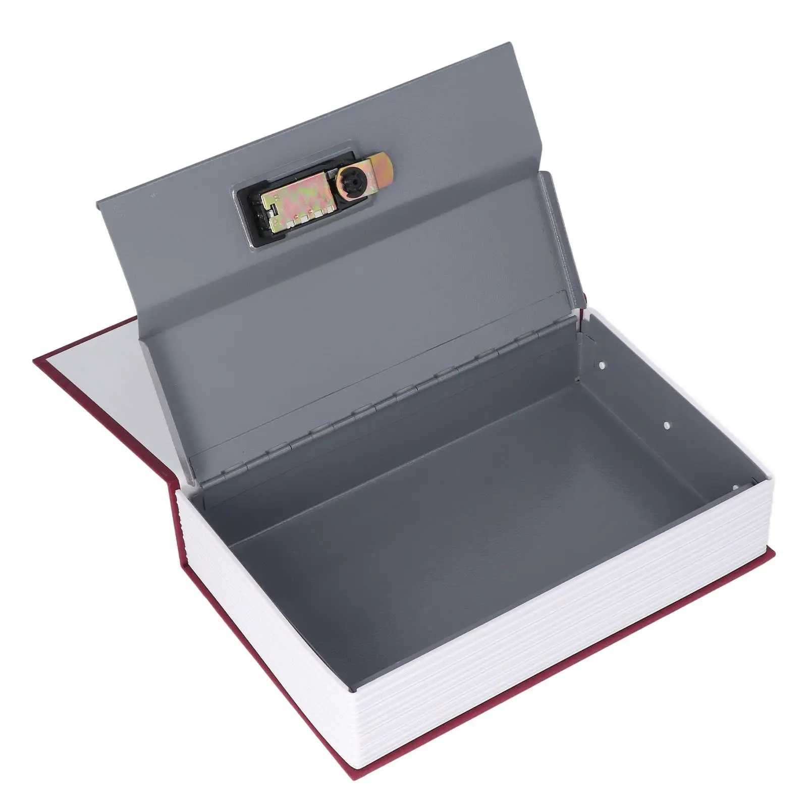 Discreet Money Book Safe Case with Lifelike Soft Touch Texture & Combination Lock for jewelry , Cards & More