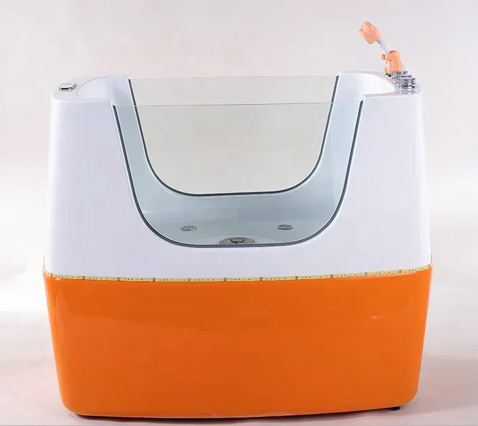 New Model Acrylic Dog Bath Tub Grooming For Pet Grooming Salon Dog Wash Station With Air Bubble