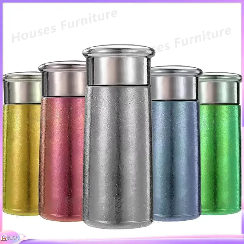260ml Titanium Thermos Cup Mini Portable Vacuum Flask Insulated Coffee Tea Travel Bottle Lightweight Commuter Daily Use
