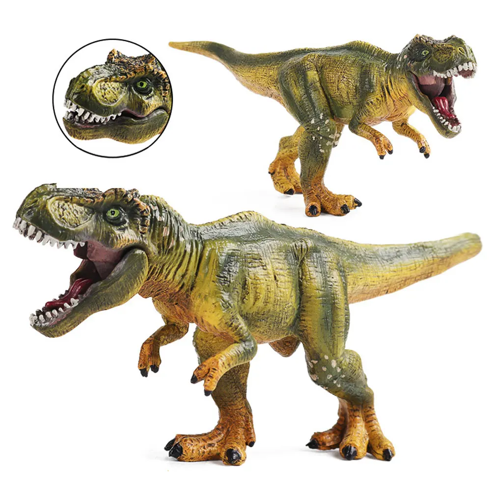 

Simulation Dinosaur Model Tyrannosaurus Rex Figurine Movable Mouth Child Cognitive Toys Cool Dinosaur HG87