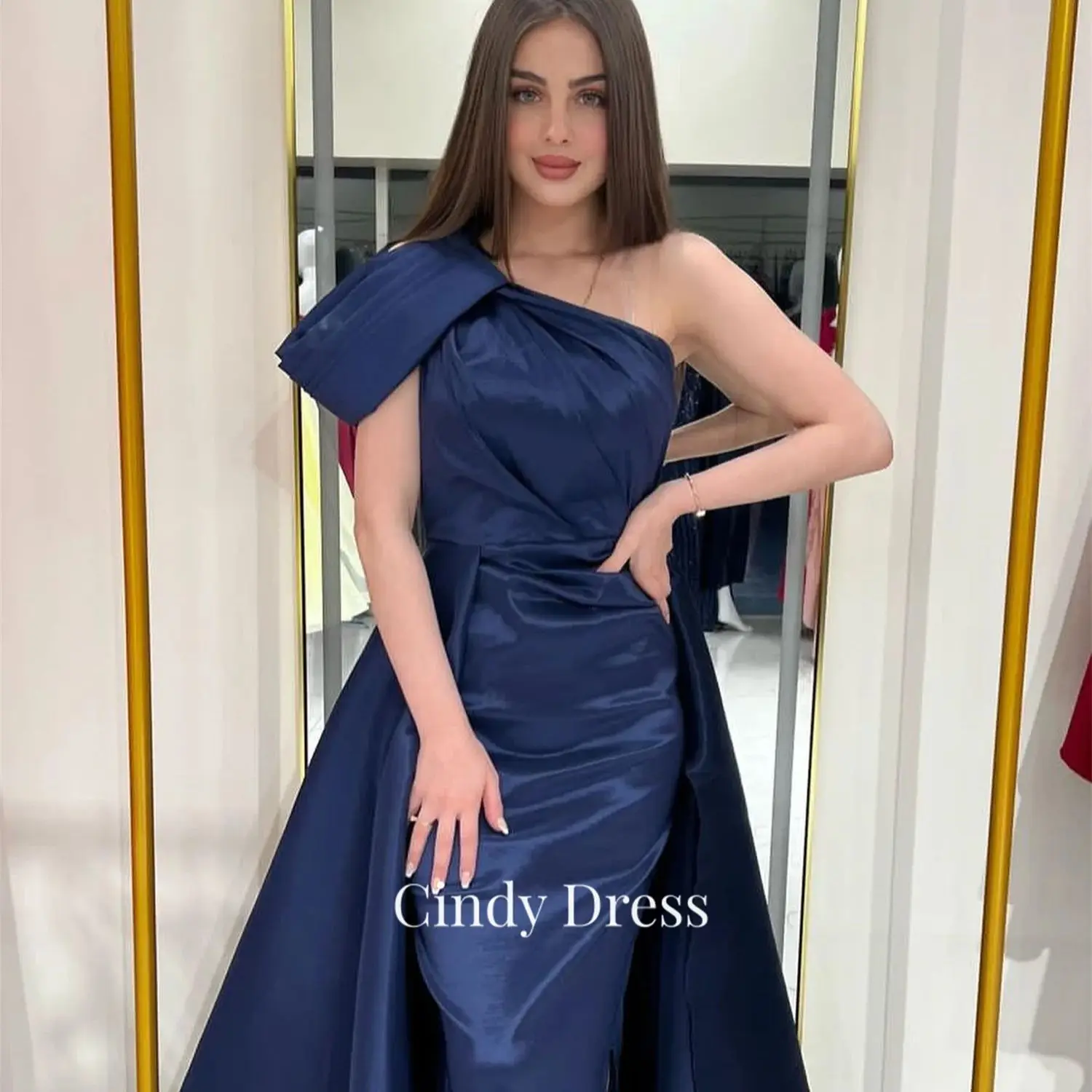 

Cindy Wedding Dress Blue Long Party Dresses Mermaid Skirt Quinceanera Saudi Arabia Luxury Evening Woman Elegant Gowns Women 2024
