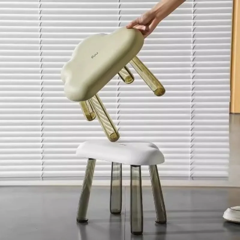 2026 Light Luxury Small Stool Household Creative Bathroom Toilet Non-slip Muebles Multifuncionales Дизайнерская Мебель