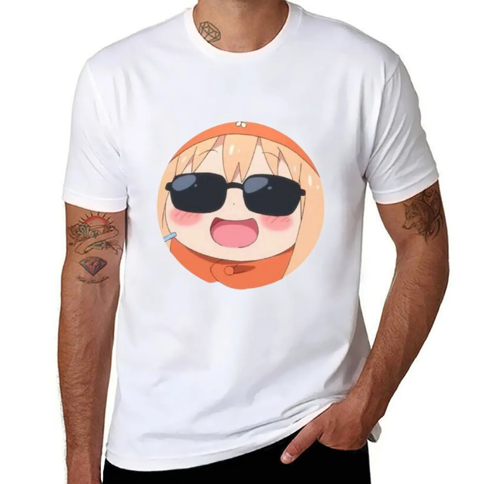 

umaru chan T-Shirt man t shirts for men t shirts for man cotton soft funny t shirts dark humor T-Shirt
