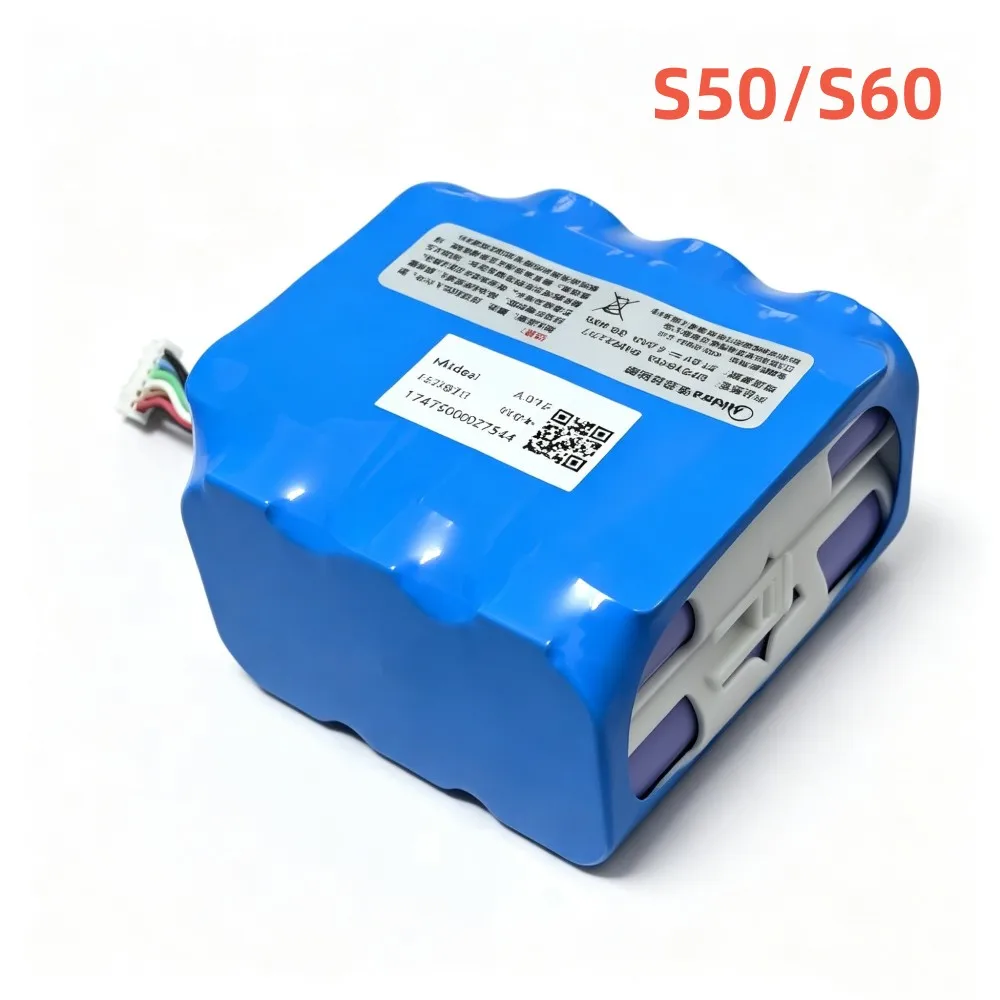 100%Original 4Ah 21.6V for Midea BP21640A S50 Honor S60 PRO Honor S60 Ultra Floor Scrubber Battery