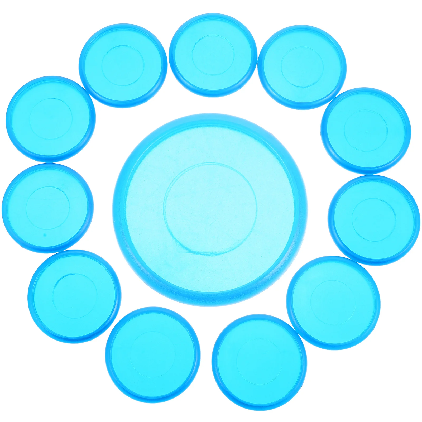 44Pcs Plastic Book Binding Discs Loose Leaf Binder Rings ABS Discbound Expansion Discs for DIY Notepads