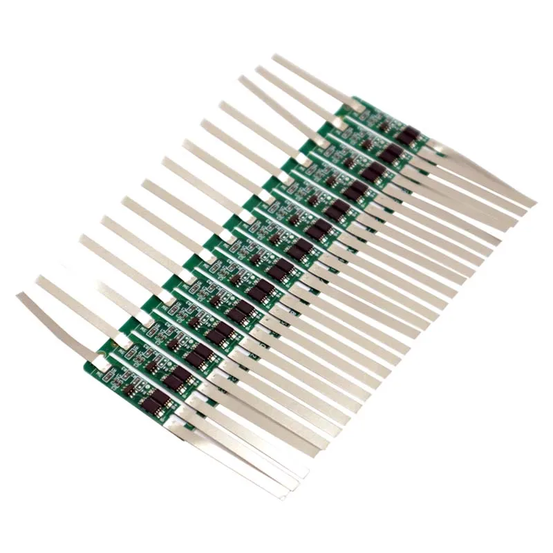 7.4V 2 String PCB 4A Discharge Balance IC ป้องกันเชื่อมนิกเกิลแผ่น DIY 8.4V 18650 21700 26650แบตเตอรี่ลิเธียม