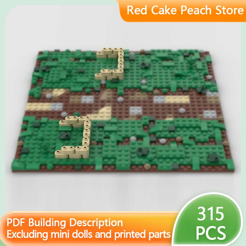 

Модель городской улицы MOC, строительные блоки, дорожная бойня, модульная технология, детские праздничные подарки, конструктор, игрушки для сборки