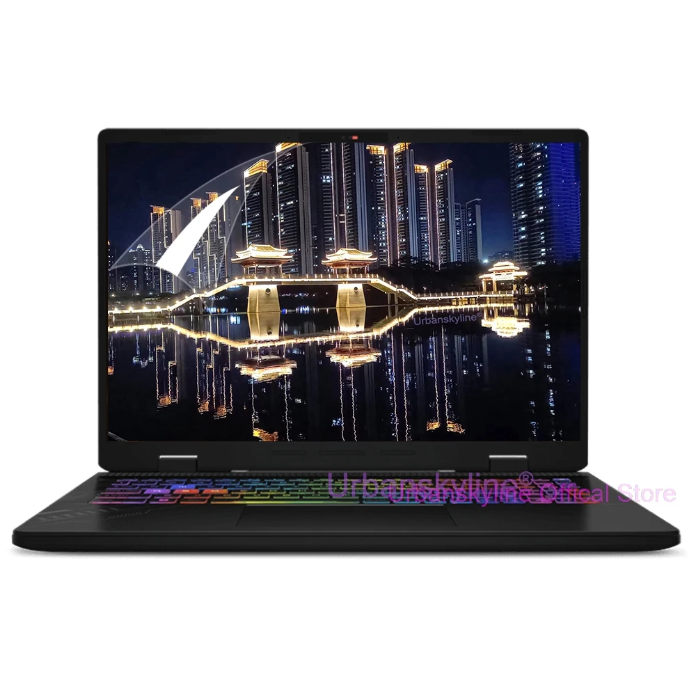 واقي شاشة لـ MSI Katana 17 A17 15 A15 AI GF66 GF76 HX B13U B13V B8V B14W واقي شفاف غير لامع طبقة جلد بلوري