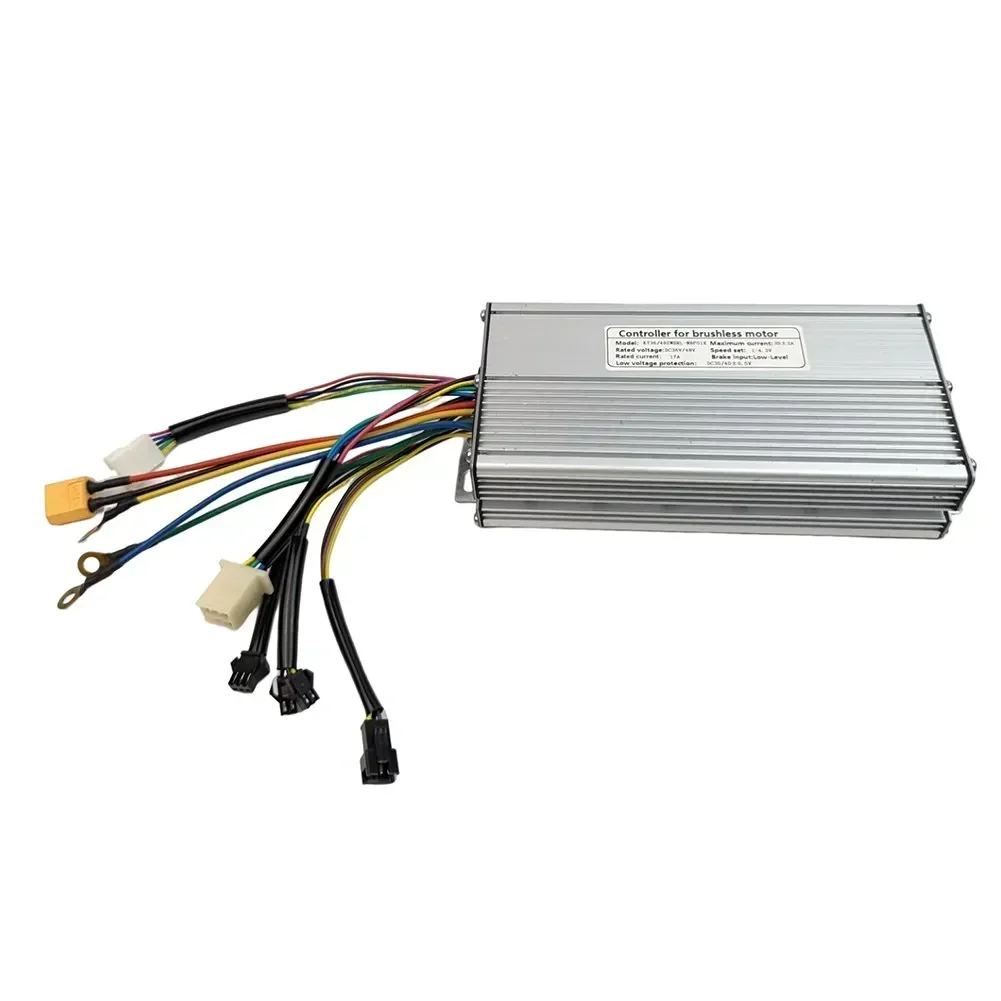 

48V 1000W/1500W KT-35A Brushless Controller For Electric Bicycle DC30/40±0.5V Low Level 12 Mosfets Electric Bike Accessories