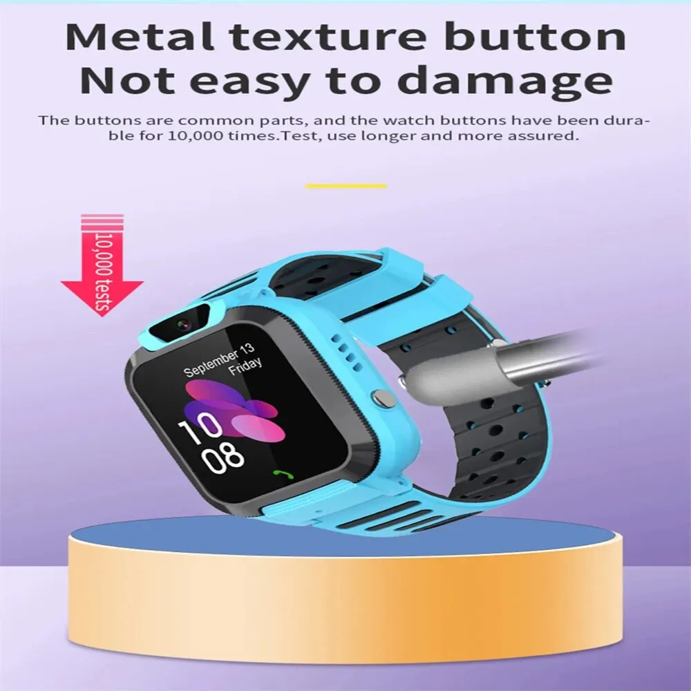 Montre intelligente étanche pour enfants, montre électronique pour enfants, appel téléphonique, suivi de localisation, carte EpiCard 2G, cadeau d'anniversaire pour garçons et filles, Q16S