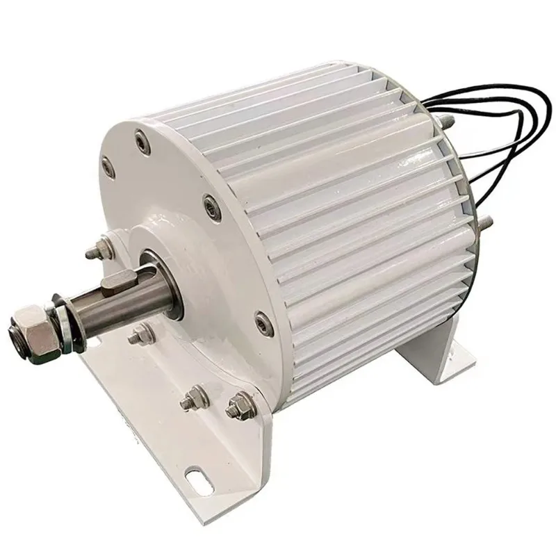 

【Hot Sale】AC 3 Phase 10KW Electric Generator 24V 48V 96V 110V 220V Low RPM Alternator Permanent Magnet Rare Earth Generaors 1000