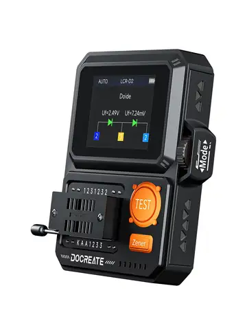 2026 New LCR-D2 Transistor Tester Capacitor/Inductor/Resistor/Diode/Zener/SMD Test LCR Meter with Intelligent Auto Recognition