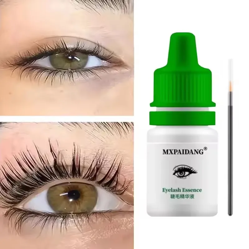 Líquido nutritivo para pestañas, esencia de rímel para cejas gruesas y rizadas de forma natural, para hombres y mujeres
