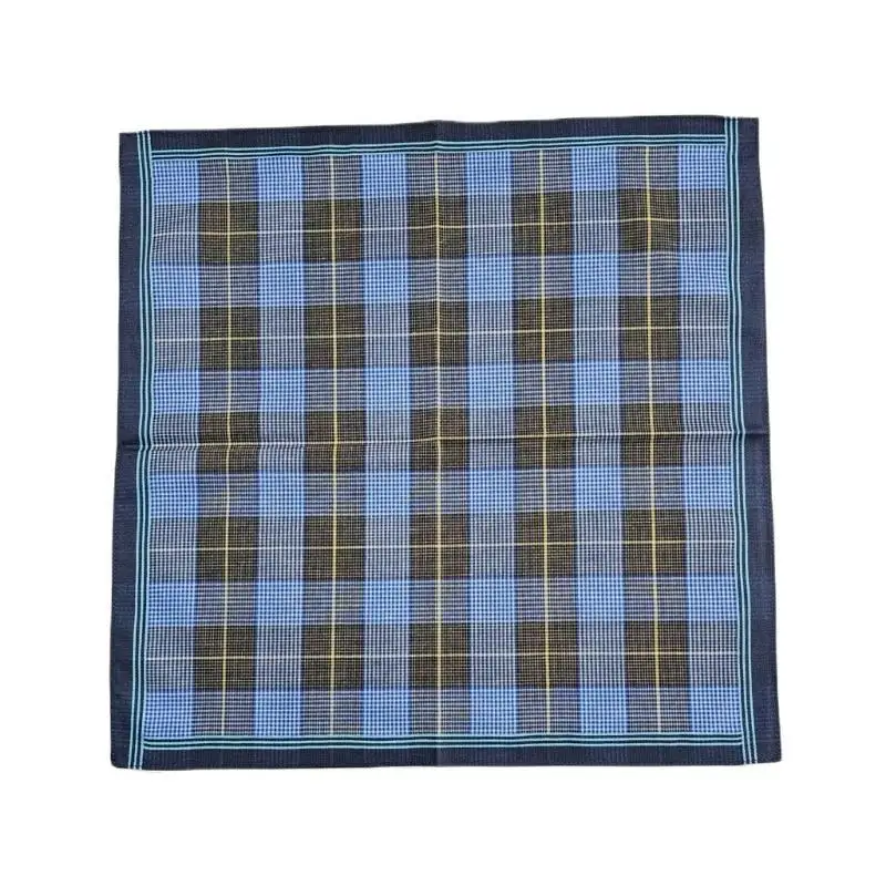 652F خمر Hankie الذكور المناديل البوليستر شعرية نمط لينة قابل للغسل بالمناديل الصدر منشفة جيب المناديل #2
