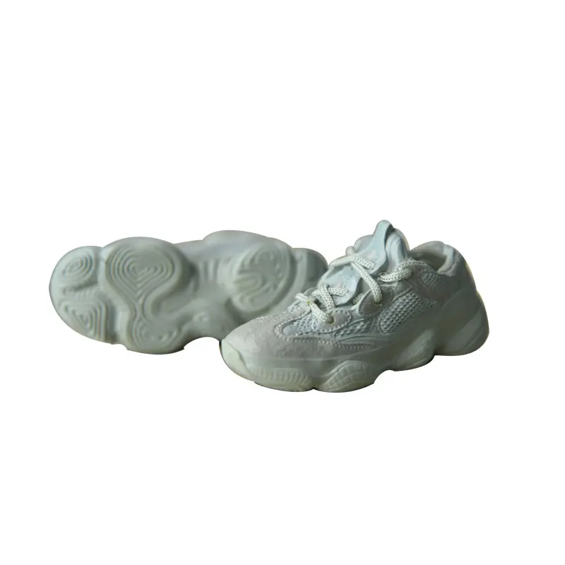 Mini chaussure de sport de basket-ball en plastique PVC, 1/6 BJD, compatible avec Humman Finger Skateboard, accessoires pour jouets, rencontre 3D