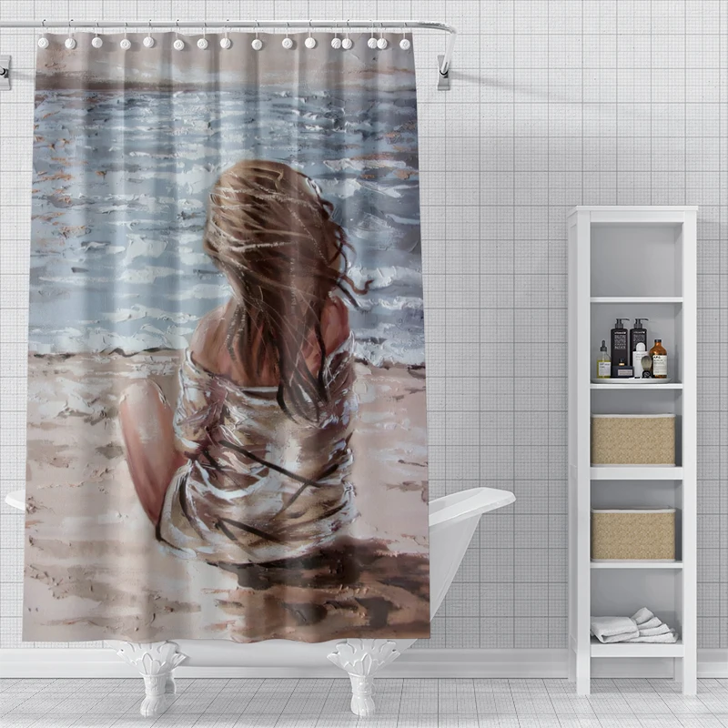 home shower curtains for bathroom waterproof fabric Modern Nordic style bathroom Curtains modern shower curtain 180x200 240x200