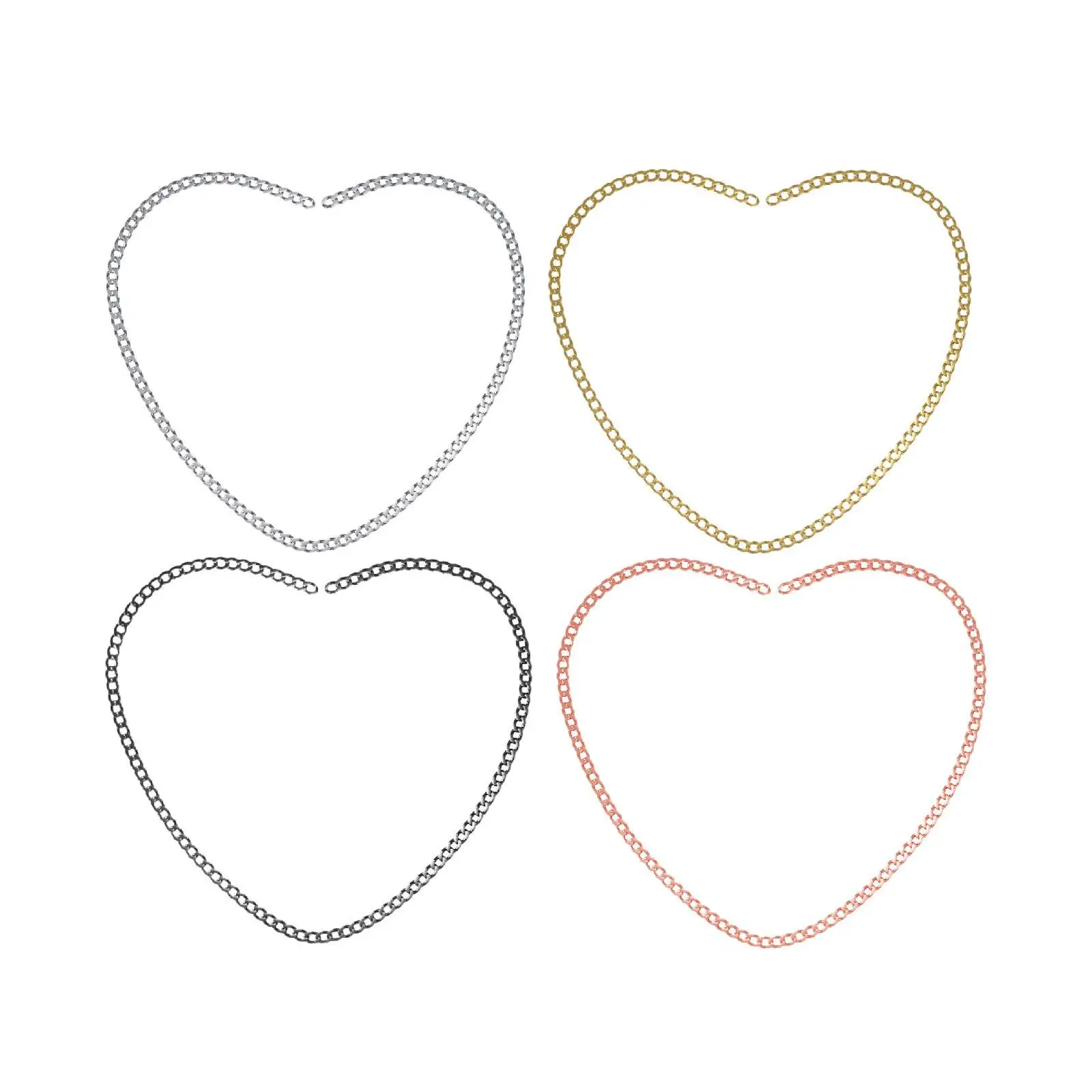 

Permanent Bracelet Material 23cm Chain Romantic for Birthday Anniversary