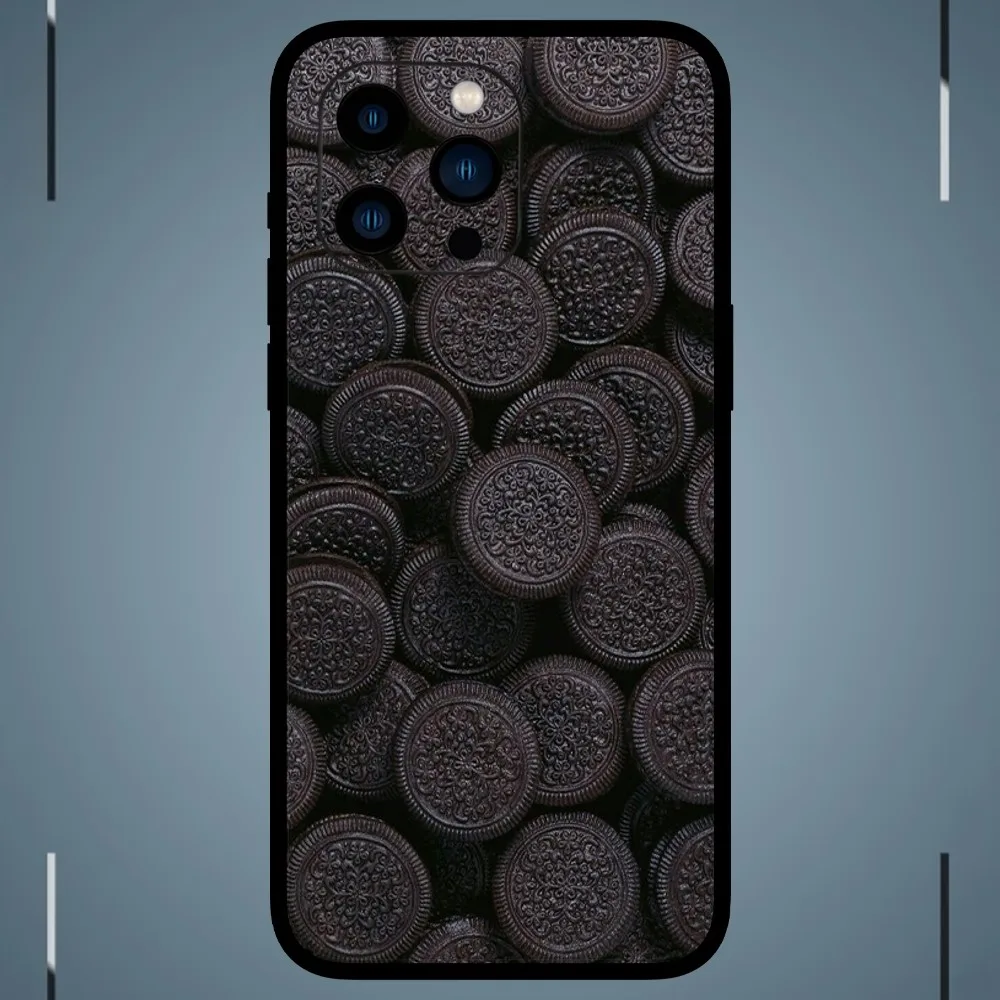 Cookie O-Oreo Phone Case For iPhone 15 14 13 12 11 Pro Max mini XS XR X 8 Plus SE Cover