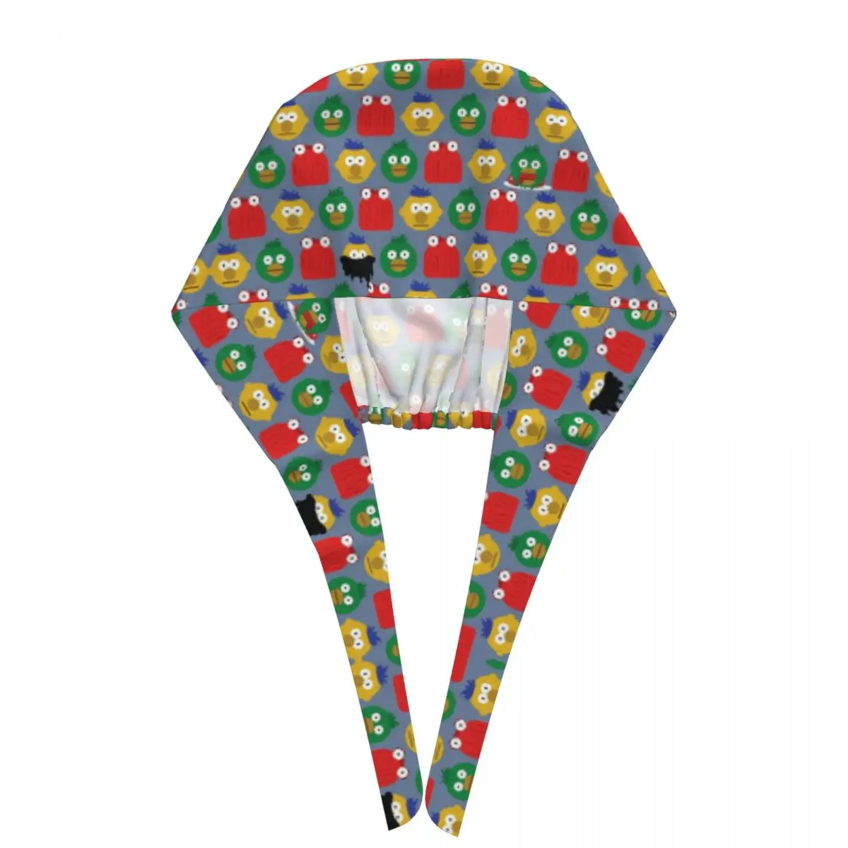 DHMIS Gorro exfoliante con patrón de personajes, gorro quirúrgico de trabajo para médico, gorros de enfermería ajustables para hombres y mujeres para dentista