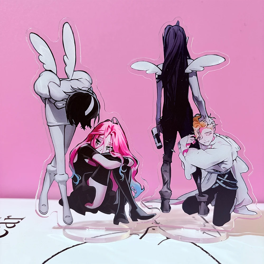 Anime ALIEN STAGE Acrylic Stand SUA MIZI Ivan Till Luka Hyuna Acrylic Stand Model Holder Desktop Ornaments Cosplay Prop Gifts image 2