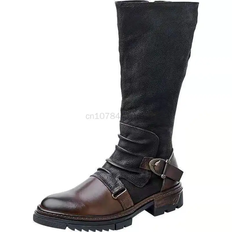 Men's Medieval Retro Artificial PU Leather Shoe Middle Ages Ankle Boots Victorian Renaissance Boot Cosplay Shoes