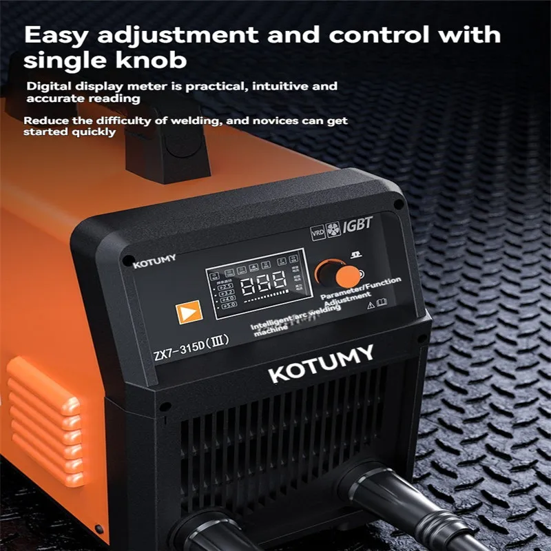 Welder / Inverter Stick Welder 220V Portable Current Adjustable Compact Welding Machine Manual Metal Arc Welder