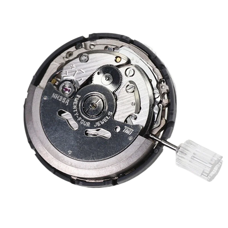 White Black Nh35a NH35 Three-dot Automatic Mechanical Movement at 3.8 at 3 For Skx007 Watch Dial MOD Group Decoration Watchmaker