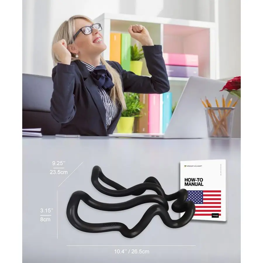 الافراج عن هوب تدليك الورك فليكسور Psoas Piriformis Glute SI المشتركة الكتف شفرة شبه منحرف المعين كامل الظهر الليفي العضلي الزناد #5