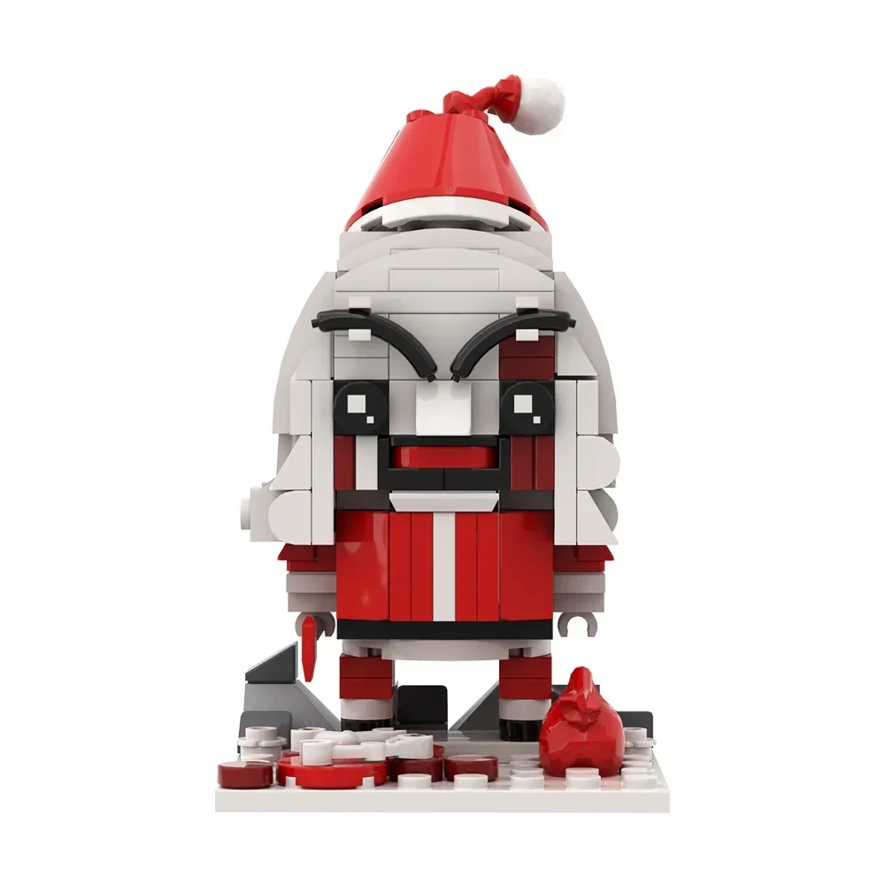 

Gobricks MOC Art the Clown Model Building Blocks Christmas Clown Christmas Action Figure Brick DIY Assembled Toy for Kids Gift