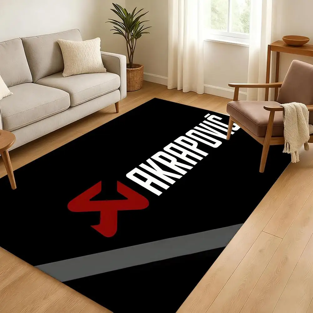 Ak-ra-povics Performance Floor Mat Soft Thickened Absorbent Non-Slip Bedroom Living Room Door Mat Home Decor Flannel Rugs