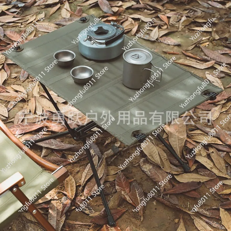 

Lightweight Folding Cloth Table Outdoor Camping Table Lightweight Table Aluminum Alloy