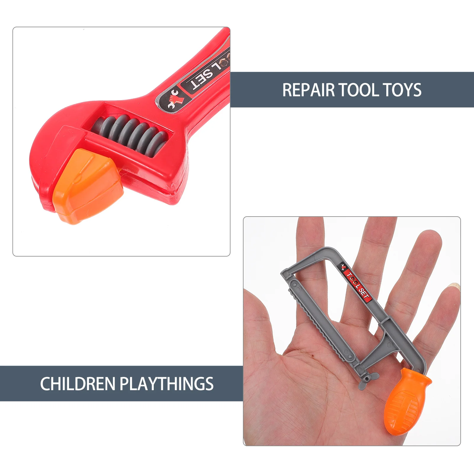 1 Set Simulation Repair Tool For Kids Educational Cognitive Development Pretend Play Maintenance Tool Set Children Hands On