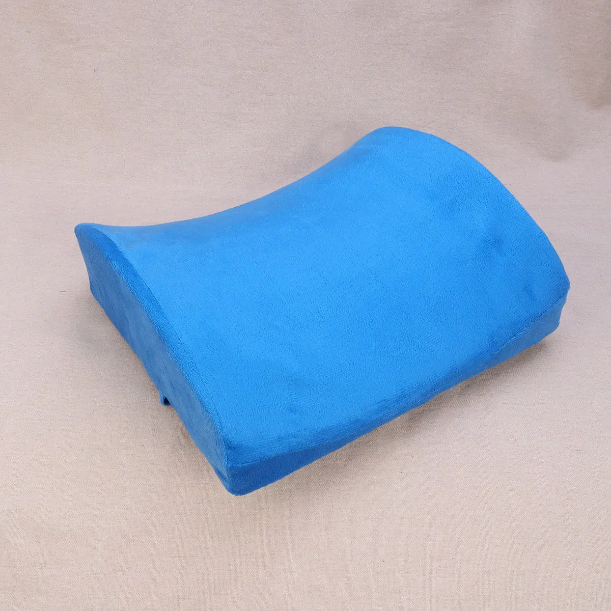 Thicken Back Cushion Ergonomic Lumbar Support Pillow Memory Foam Contoured Design for Office Study Home Driving Spine Coccyx