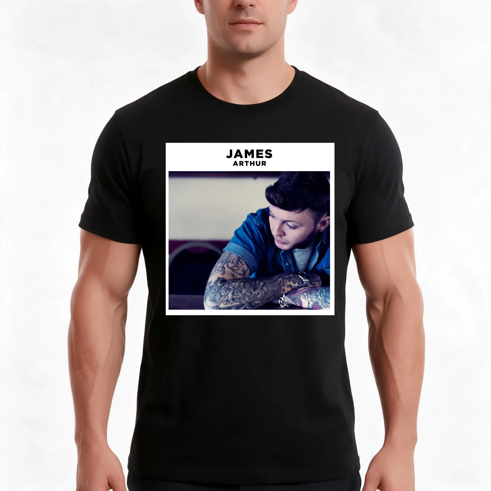 Lover Gift James Arthur Gifts For Movie Fan Men T Shirt cotton t shirt man