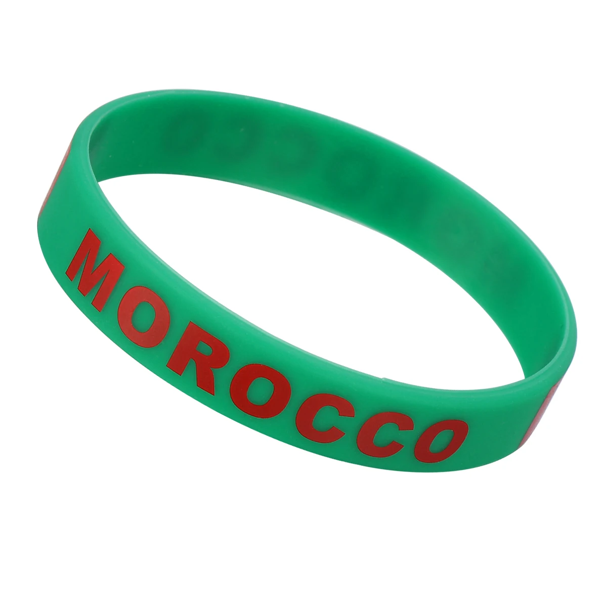 

6 pcs Silicone Wristbands Country Flag Bracelet Sport Game International Match Comfortable Durable One Size For Football