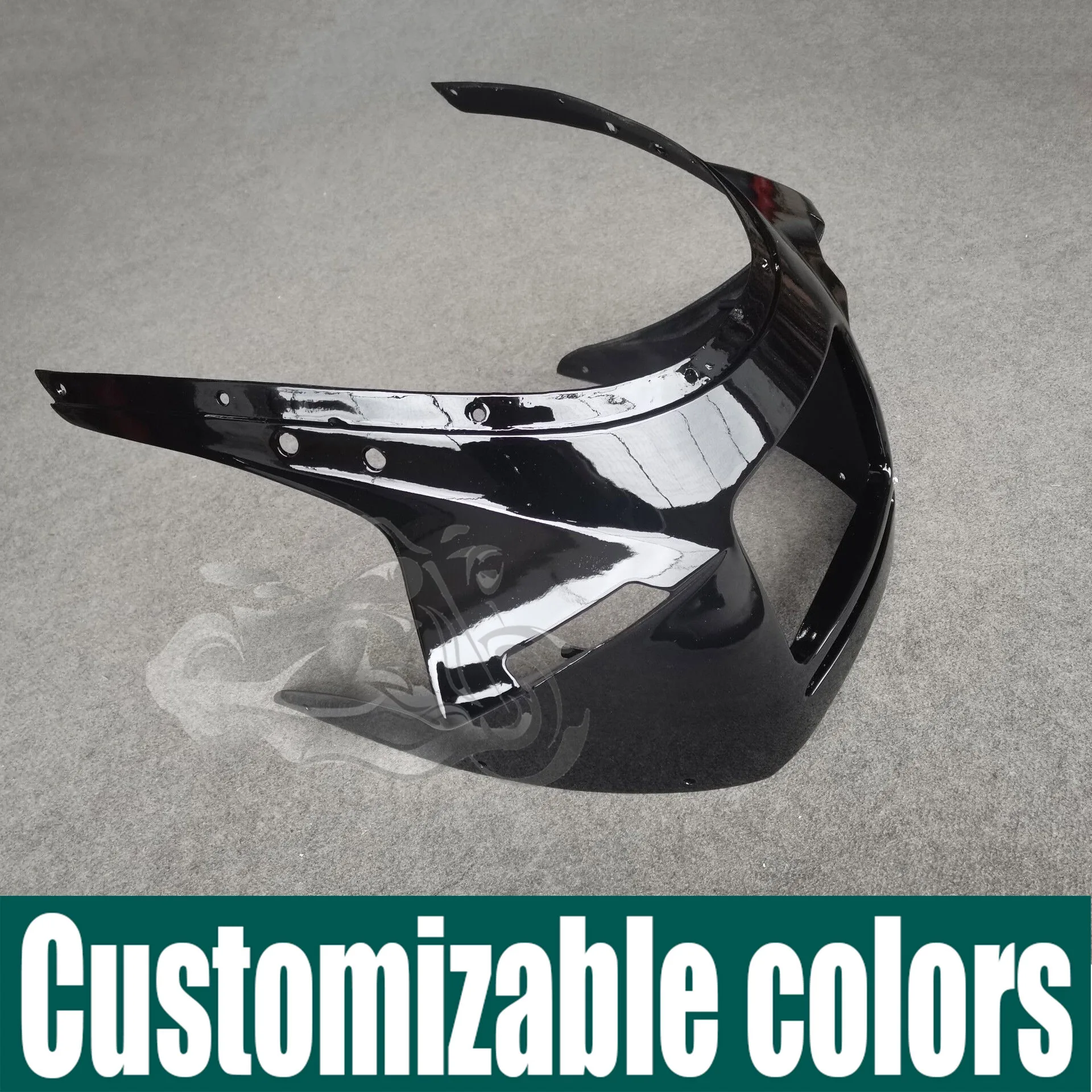 Fit For RG500 RG400 1984 - 1987 Gamma ABS Front Upper Fairing Headlight Cowl Nose 1985 1986 RG 400 RG 500 84 85 86 Motorcycle